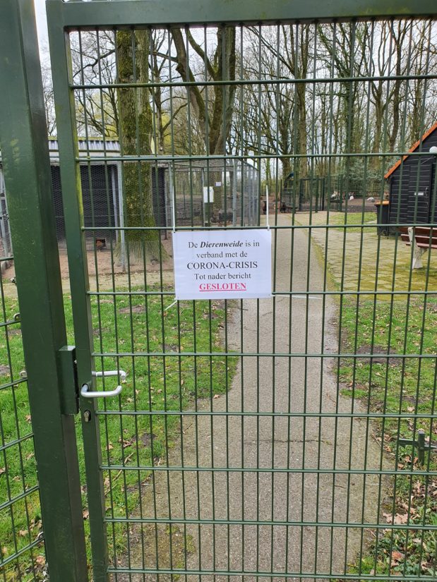 Dierenweide Nieuwe Pekela gesloten